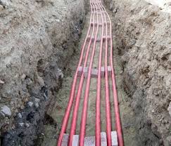 Cable laying